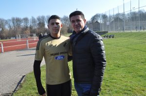Emre Coşkun ve babası Metin Coşkun