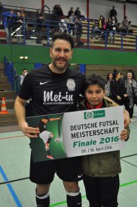 Ersin Örün ve Futbolexpress'in genç muhabiri Tuncay Köse