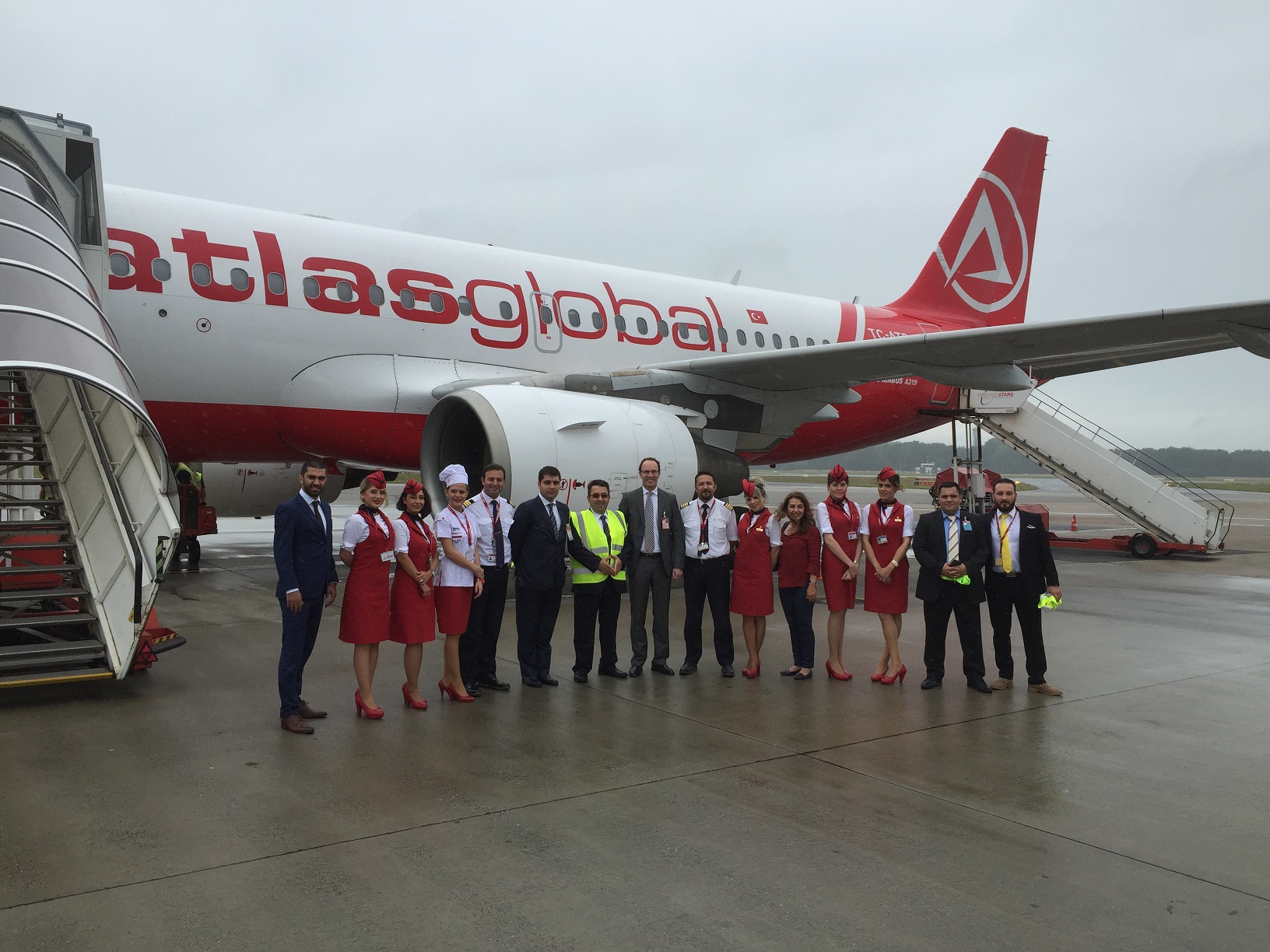 Atlasglobal Havayolları, Hamburg – İstanbul Seferlerine Başladı.