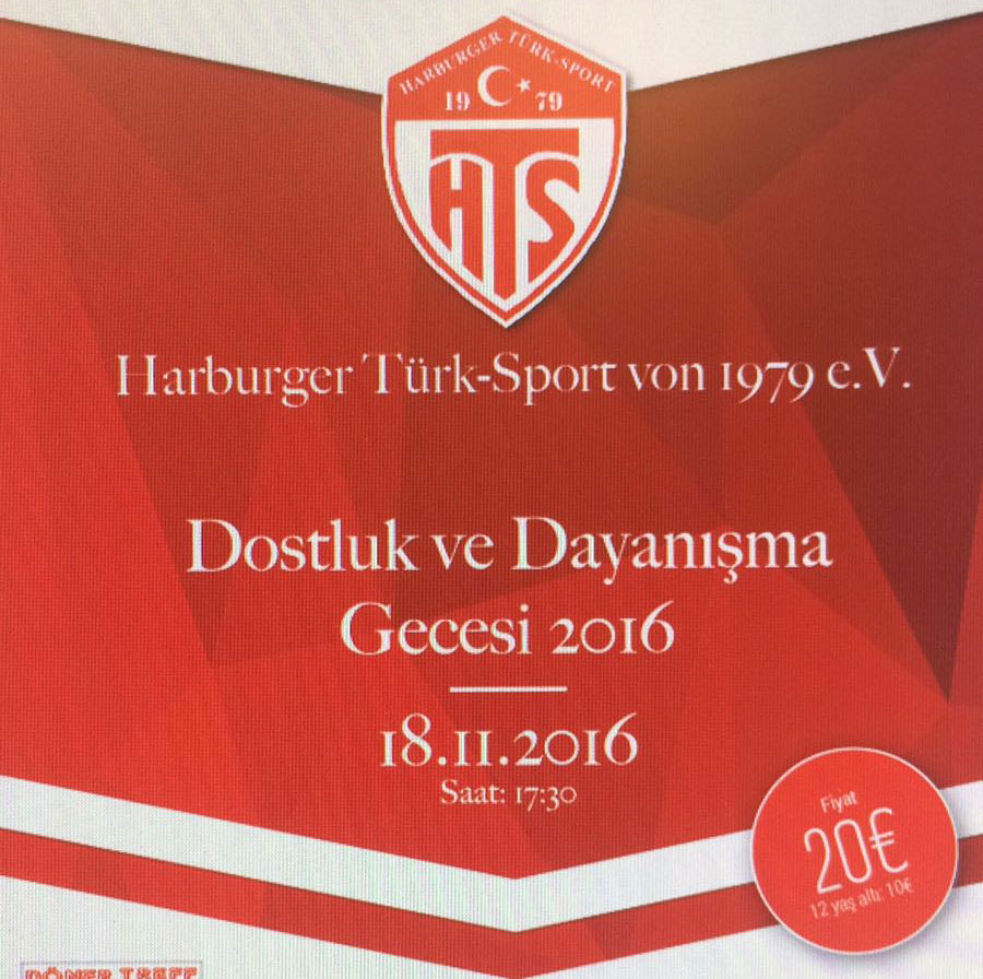 Türkspor gece düzenliyor