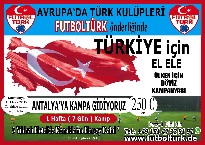 FutbolTürk’den anlamlı girişim