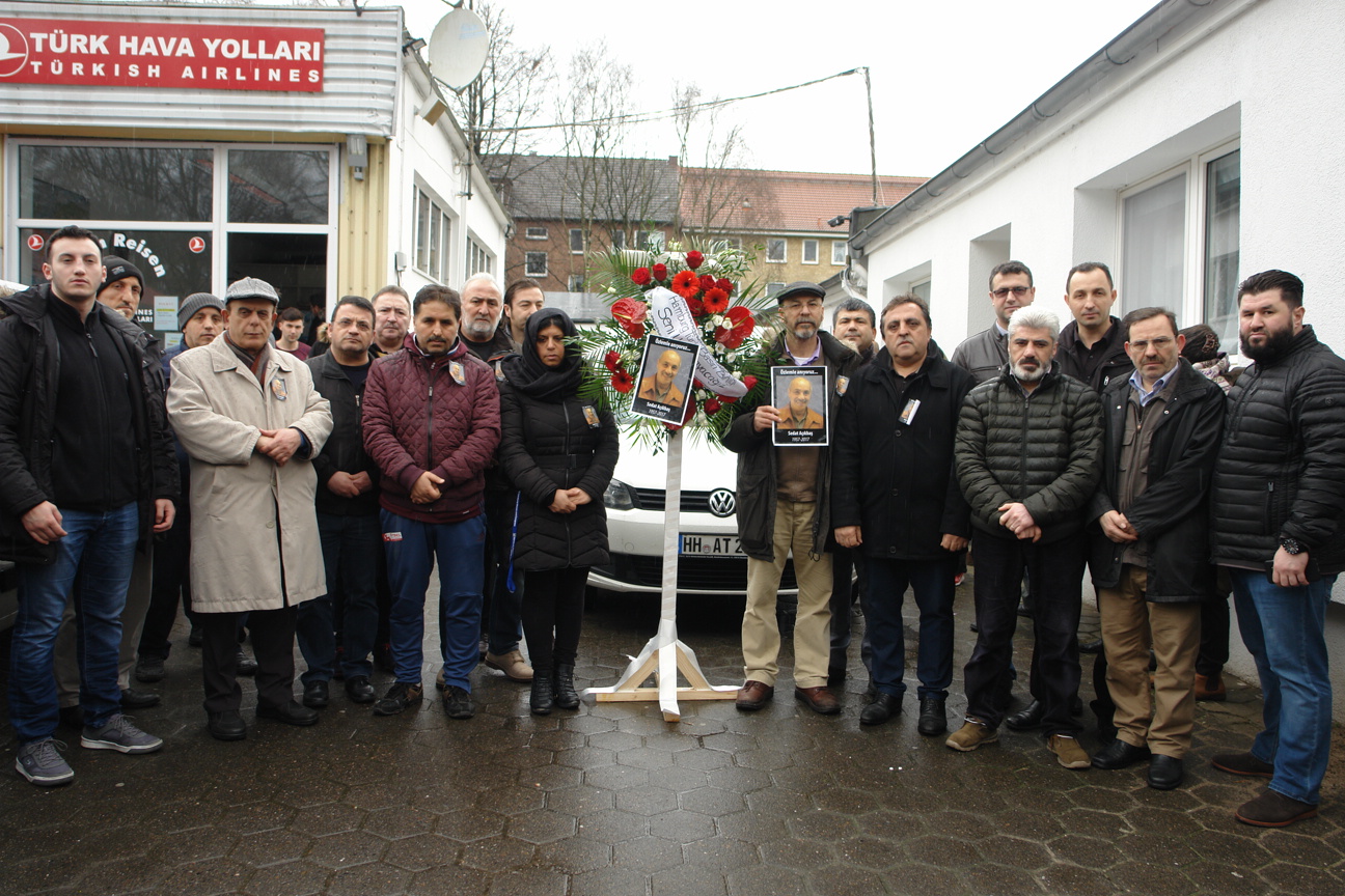 Gazeteci Sedat Açıkbaş ebediyete uğurlandı