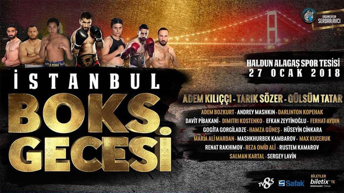 İstanbul dev boks galasına hazırlanıyor