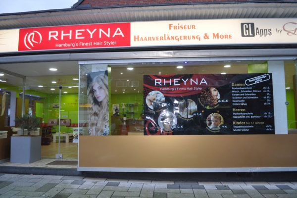 RHEYNA kuaför salonu açıldı