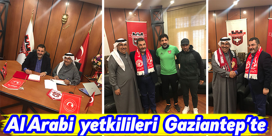 Al Arabi yetkilileri Gaziantep’te