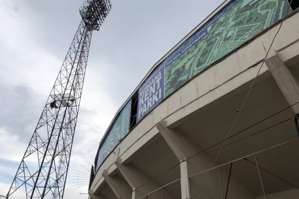 Gaziantepspor’un stadı yıkılıyor…!