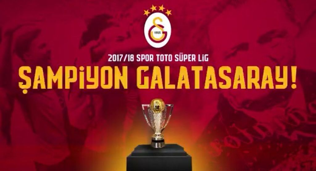 Galatasaray şampiyon oldu!