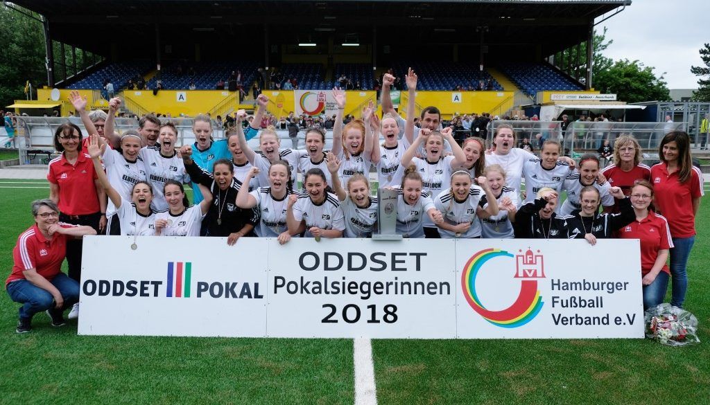 Bramfelder SV gewinnt ODDSET-Pokal der Frauen