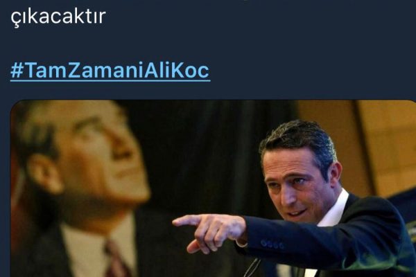 Fenerbahçe’nin yeni başkanı Ali Koç