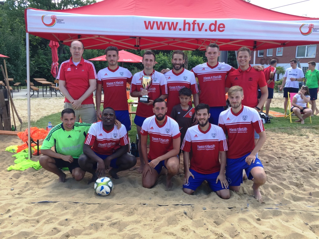Halstenbek-Rellingen ist neuer Hamburger Beachsoccer-Meister!