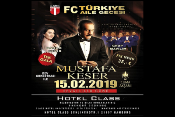 Mustafa Keser Hamburg’a geliyor