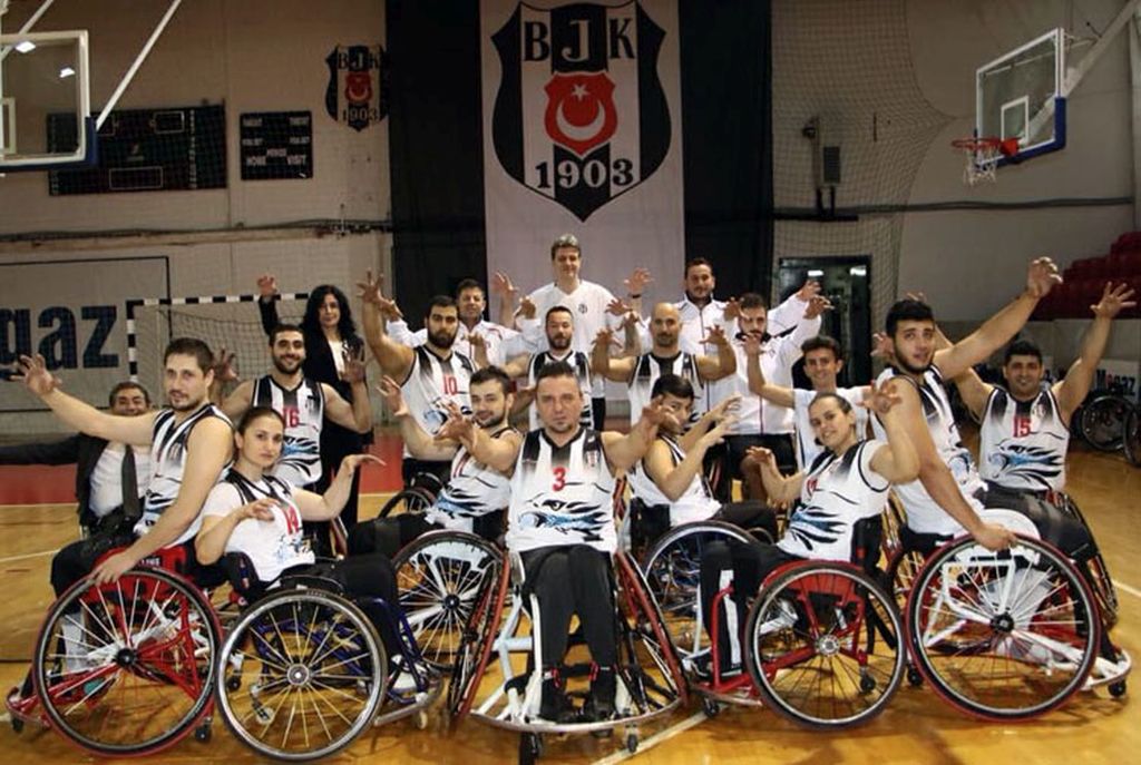 Beşiktaş Tekerlekli Basketbol Takımı Çeyrek Final  Grubuna İyi Başladı