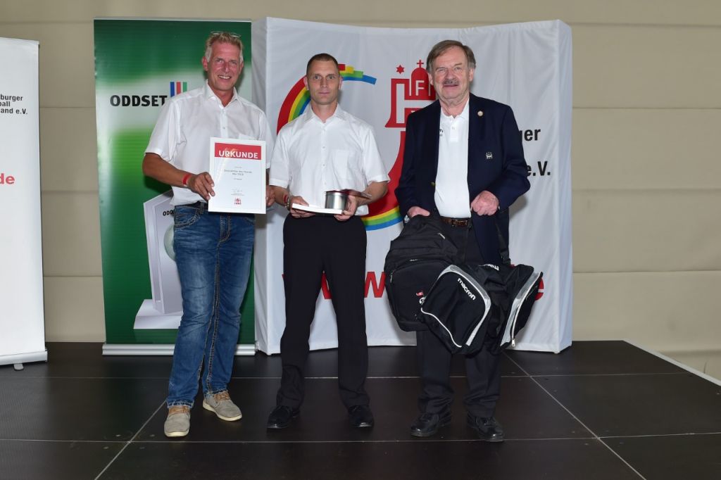 Ehrung im Rahmen der Meisterehrung des HFV