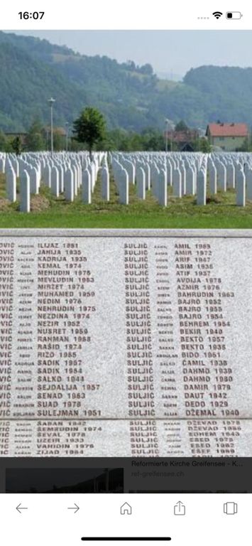 Srebrenica katliamının 24. Yılında gözyaşları dinmedi