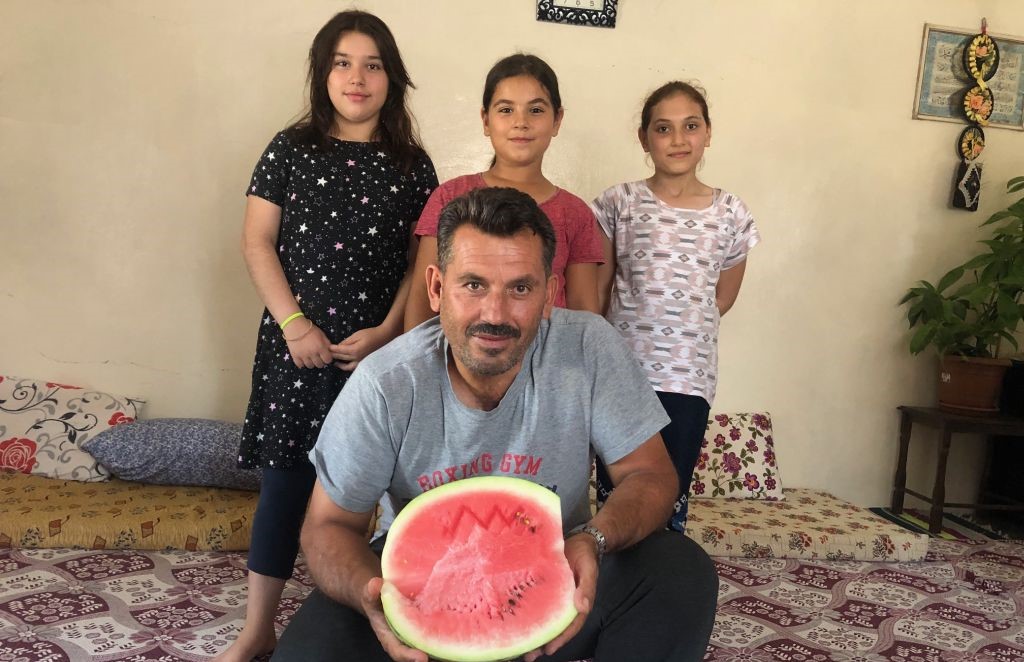 Karpuz’da ”M” yazısı çıktı