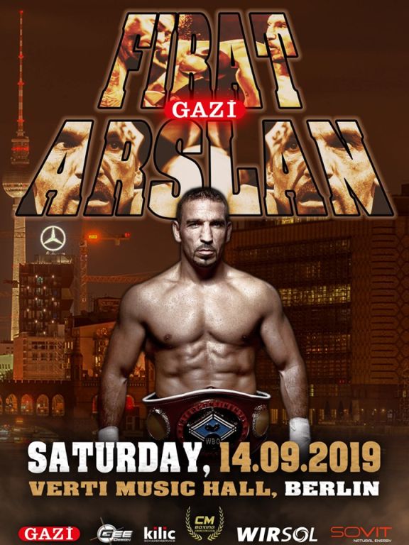 FIRAT ARSLAN, BERLİN’DE VURACAK