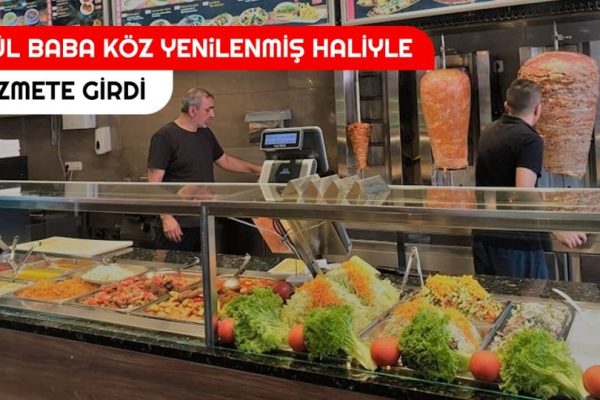 GÜL BABA KÖZ YENiLENMİŞ HALİYLE HİZMETE GİRDİ