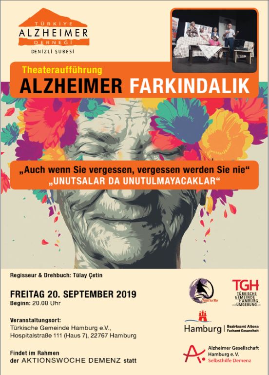Theateraufführung im Rahmen der Aktionswoche Demenz 20.09.2019 um 20 Uhr
