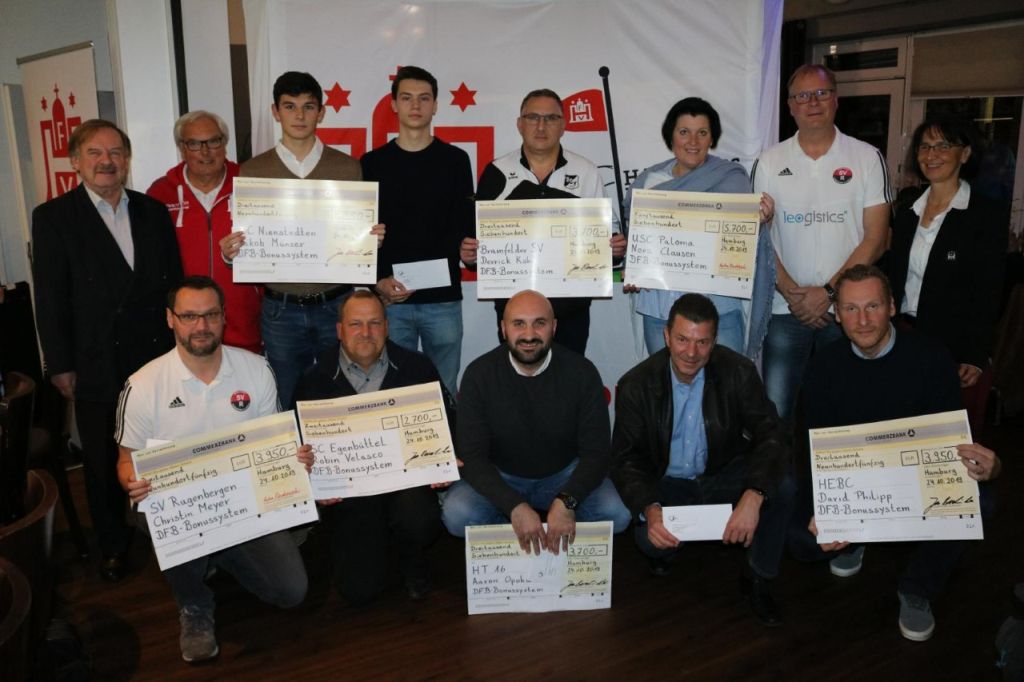 7 Vereine des HFV bekamen durch das DFB-Bonussystem 27.650 Euro