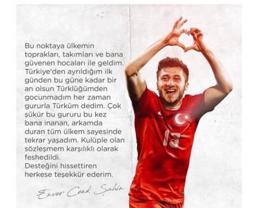 Cenk Şahin’den veda mesajı!