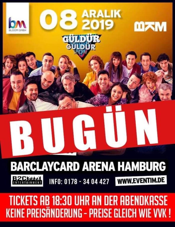 MÜTHİŞ GÜLDÜR GÜLDÜR  SHOW BUGÜN!!!