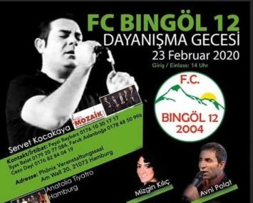 Bingöl’de dayanışma gecesi