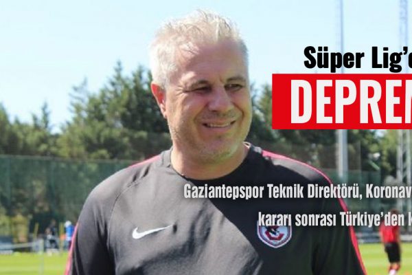 Süper Lig’de deprem