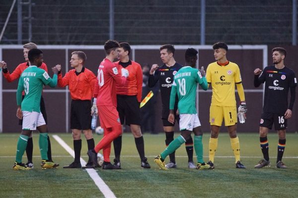 0:1 GEGEN WERDER: U17 LANGE AUF AUGENHÖHE