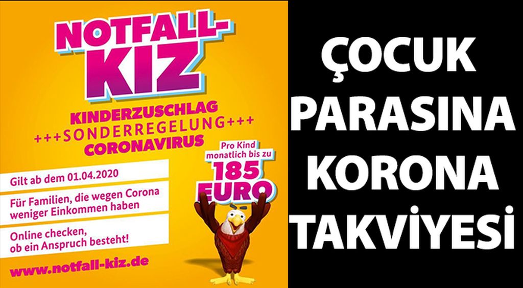 ÇOCUK PARASINA KORONA TAKVİYESİ
