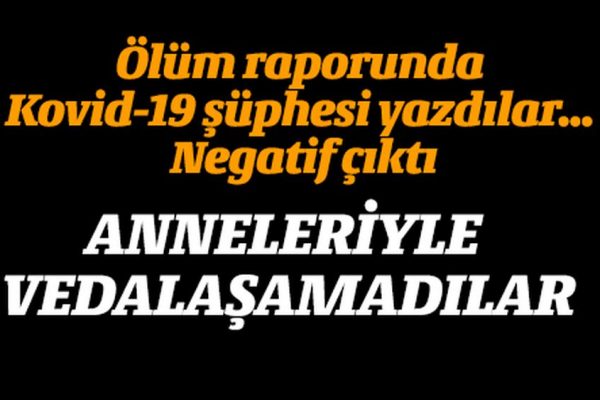 Anneleriyle vedalaşamadılar!