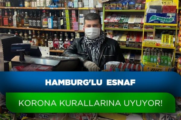HAMBURG’DA KORONAVİRÜS NEDENİYLE ALINAN ÖNLEMLERE GENELDE UYULUYOR!