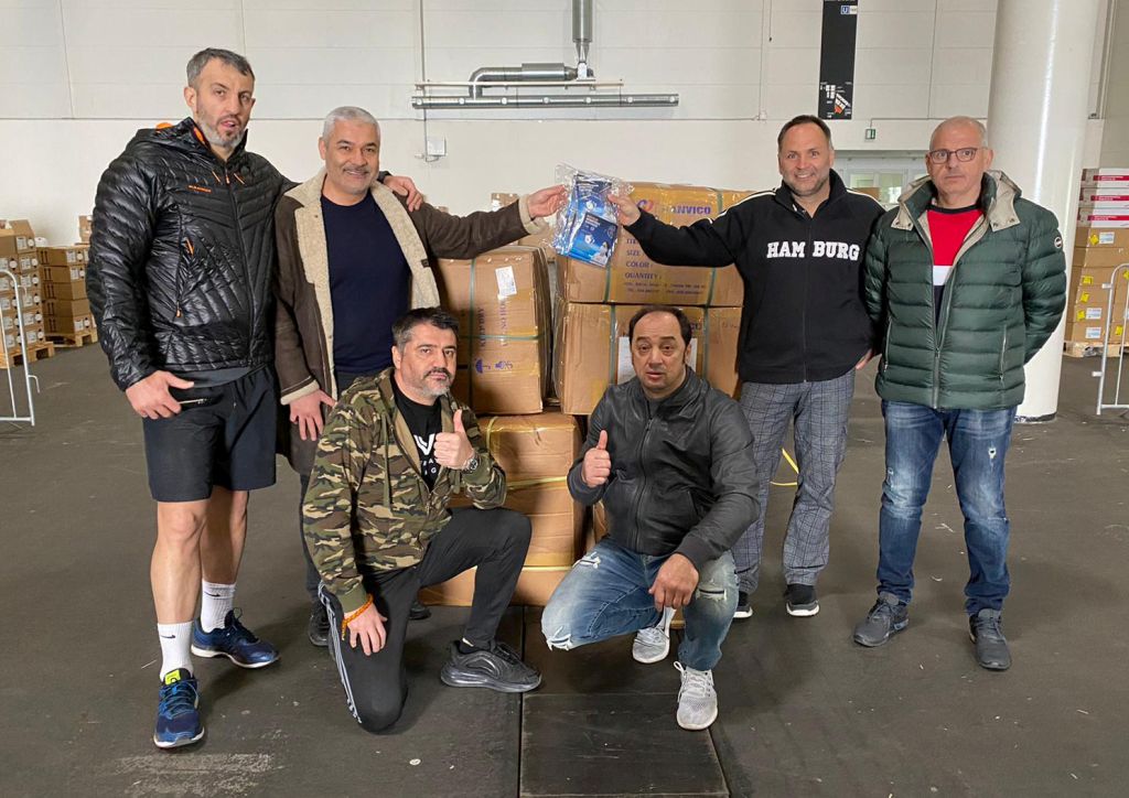 Boks kulübümüz coronaya karşı savaş açtı