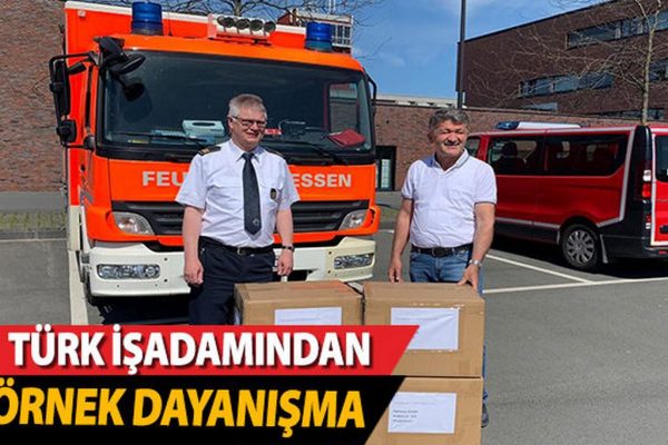 Türk işadamından örnek dayanışma