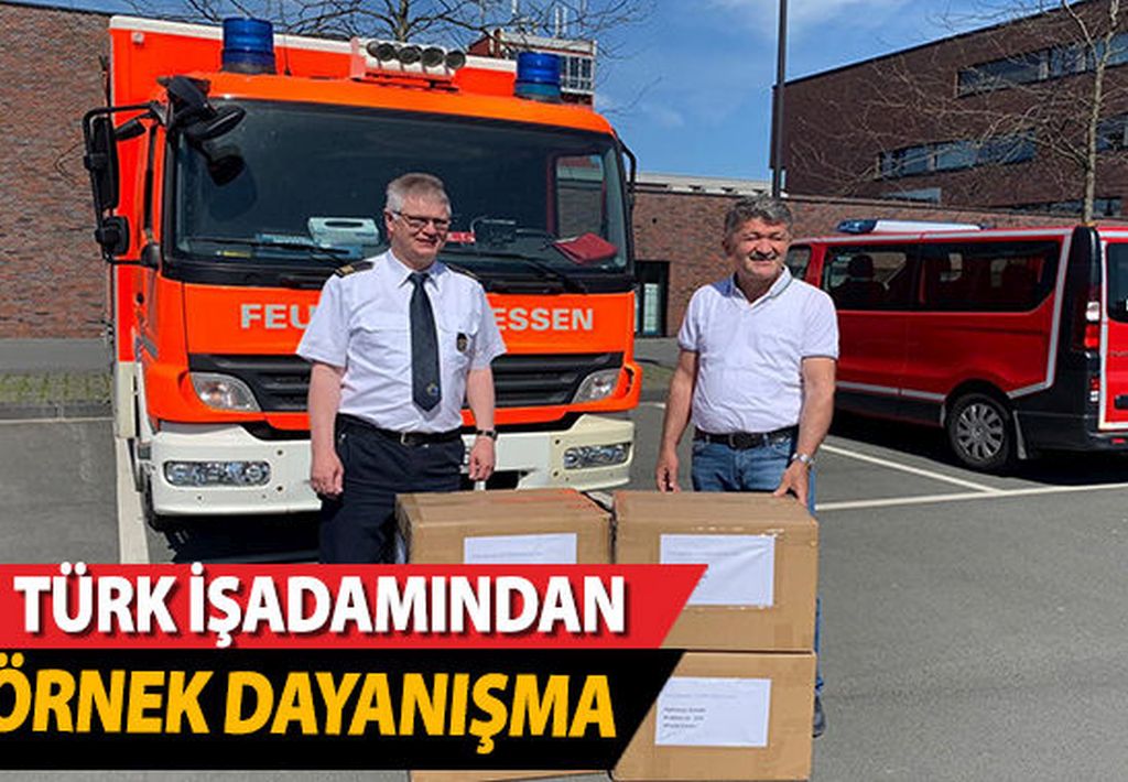 Türk işadamından örnek dayanışma