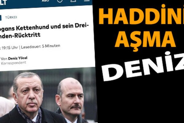 Haddini aşma Deniz Yücel