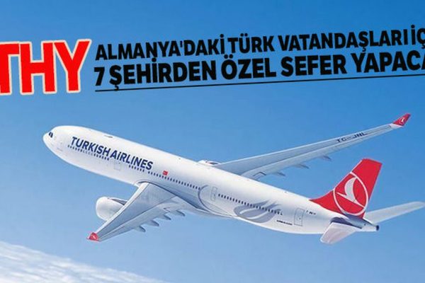 Almanya’nın 7 kentinden özel seferler düzenleyecek.