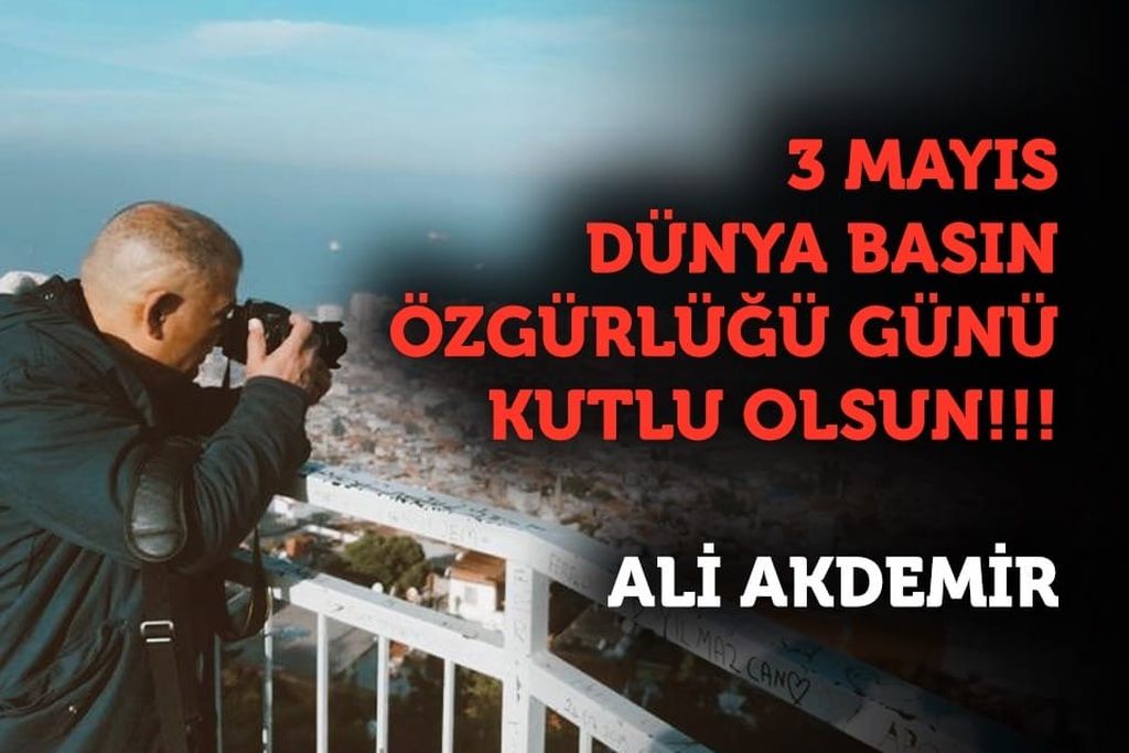 3  MAYIS DÜNYA BASIN ÖZGÜRLÜĞÜ GÜNÜ KUTLU OLSUN!