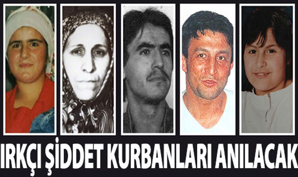 Irkçı şiddet kurbanları anılacak