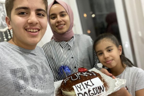 Furkan’ın online doğum günü kutlaması