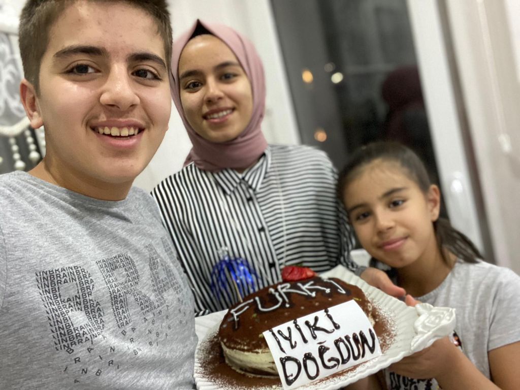 Furkan’ın online doğum günü kutlaması