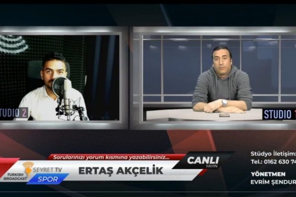 Eski Milli Futbolcu Erhan Albayrak Seyret TV’de Ertaş Akçelik’e konuk oldu!