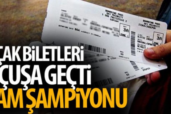 Uçak fiyatları uçuşa geçti
