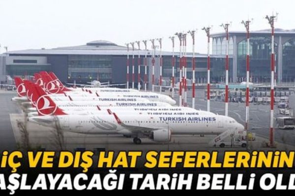 THY’nin uçma tarihi belli oldu