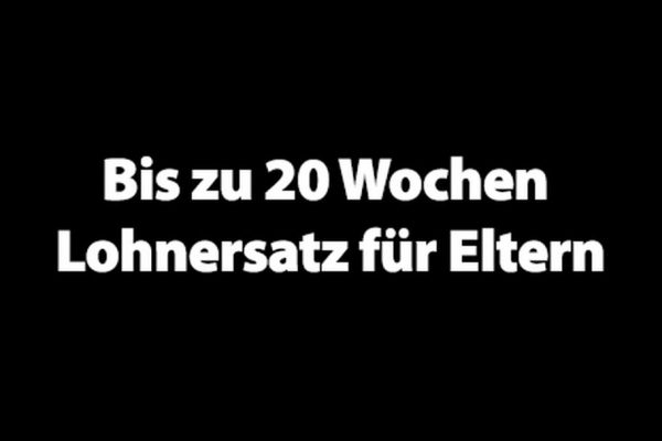 Lohnersatz für Eltern