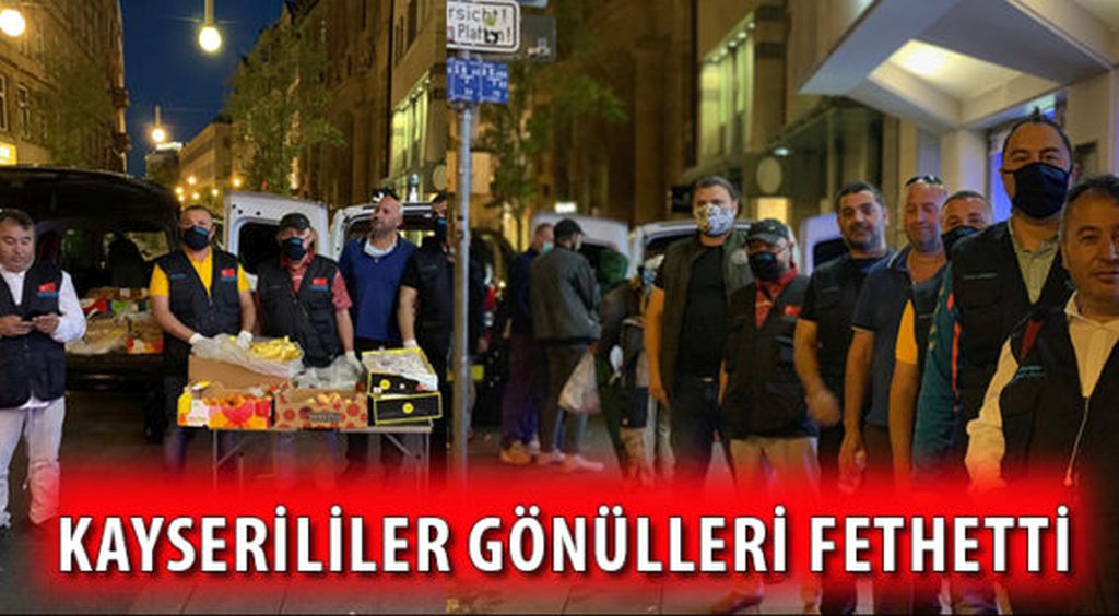 Kayserililer gönülleri fethetti