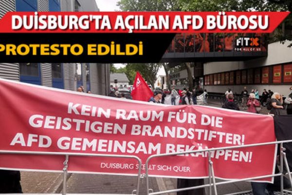 Protesto edildi