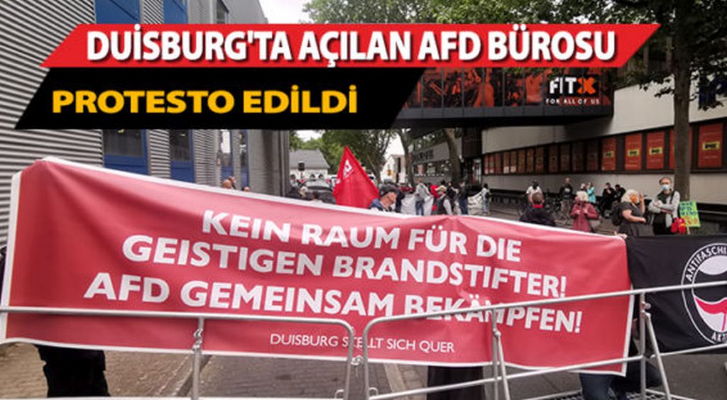 Protesto edildi