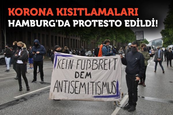 KORONA KARŞITI GÖSTERİLER ALMANYA’DA YAYGINLAŞIYOR