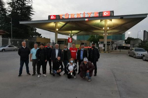 Otobüs Kapıkule’den Giriş yaptı