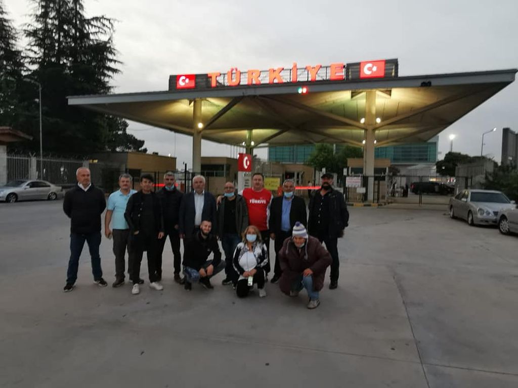 Otobüs Kapıkule’den Giriş yaptı